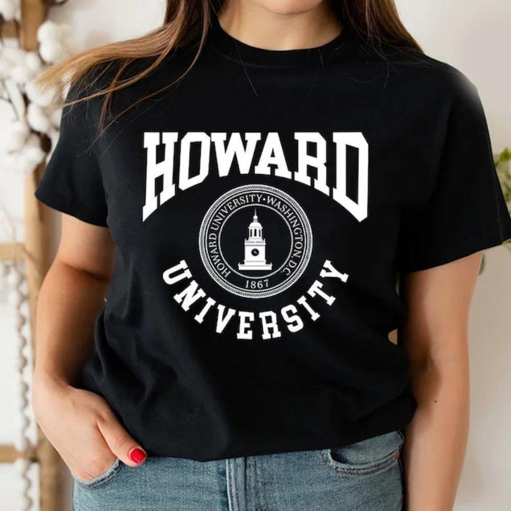 Howard University T Howard  School College Washington Dc Howar Shirt Men